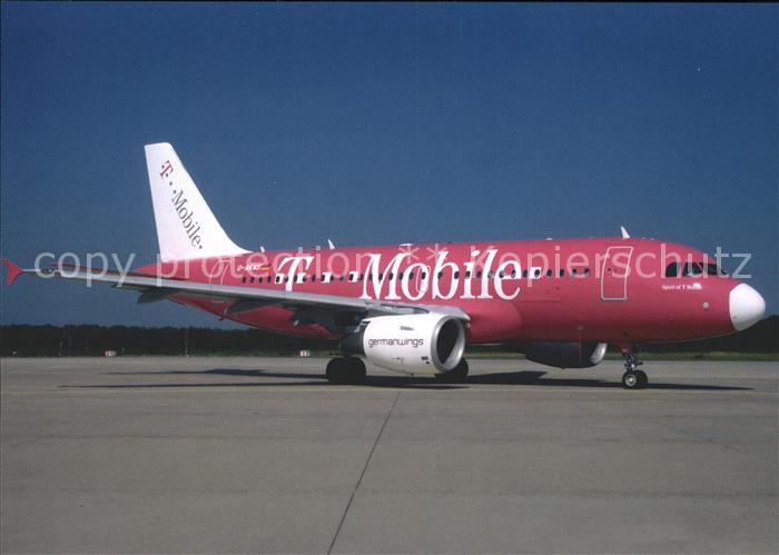 Flugzeuge Zivil German Wings A319-112 T-Mobile D-AKNS cn 1277