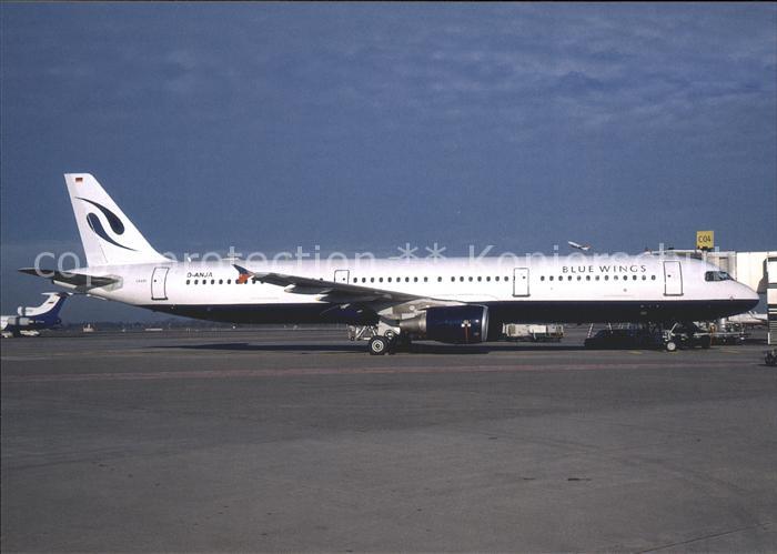 Flugzeuge Zivil Blue Wings A321 D-ANJA cn 519