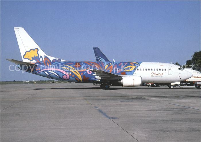 Flugzeuge Zivil Citilink Garuda Indonesia B737-3Q8 PH-GHS cn 24698/1846