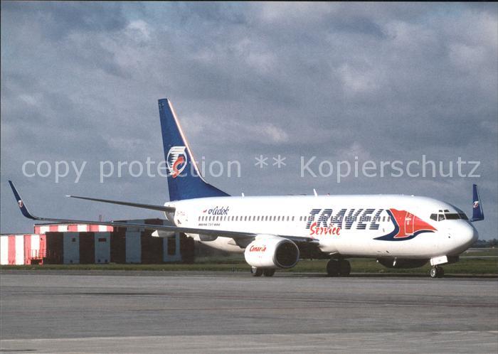 Flugzeuge Zivil Travel Service Cedok Boeing 737-86N OK-TVA cn 32243