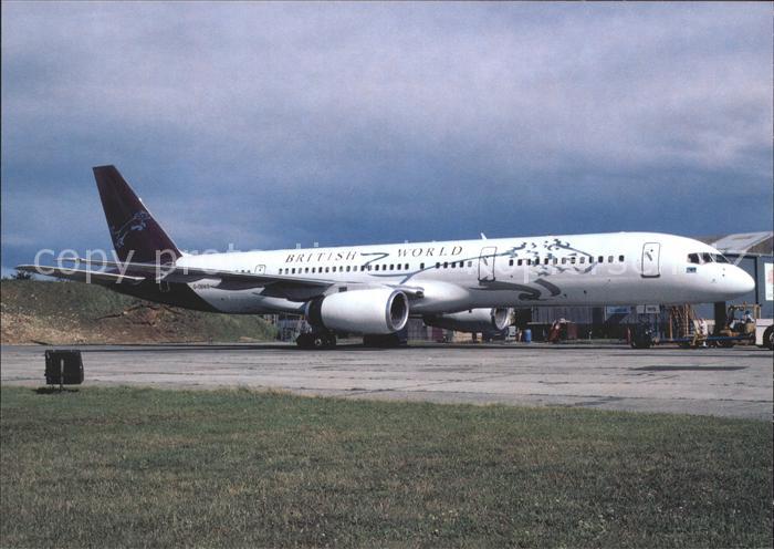 Flugzeuge Zivil British World B757-200 G-OBWS