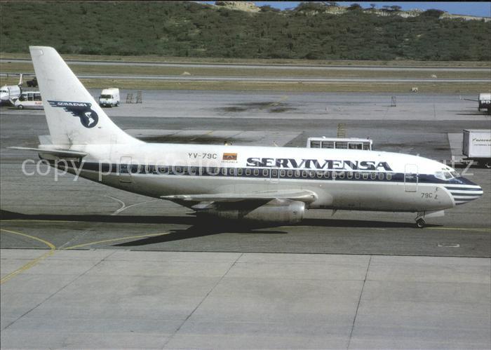 Flugzeuge Zivil Servivensa Servicio Avensa Boeing 737-229 A YV-79C c/n 20908/352