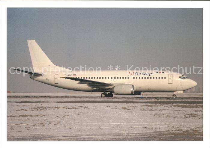 Flugzeuge Zivil Jat Airways Yugoslav Airlines Boeing 737-3H9 YU-ANF cn 23330/113