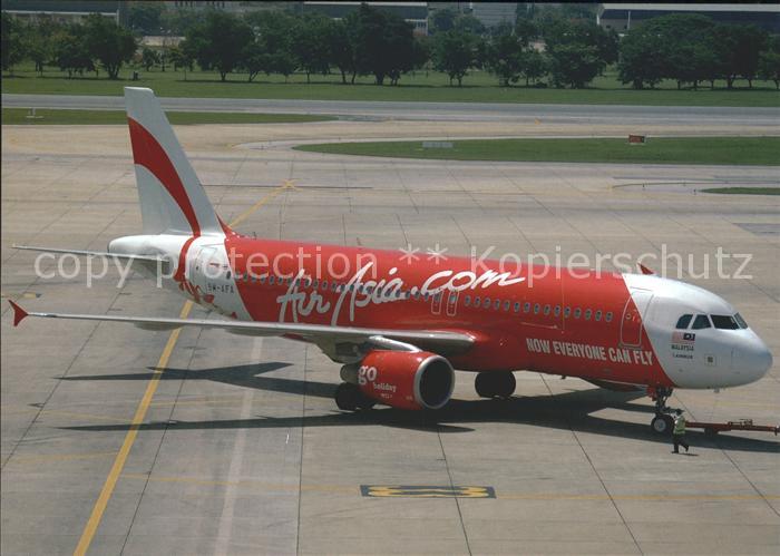 Flugzeuge Zivil Air Asia A320-214 9M-AFA cn2612