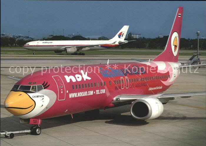 Flugzeuge Zivil NOK Air Boeing B737-4D7 HS-TDD cn 26611/2318