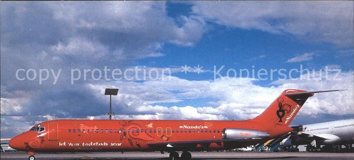 Flugzeuge Zivil 1 Time Nandos McDDouglas DC-9-32 ZS-NRC c/n 47090/190