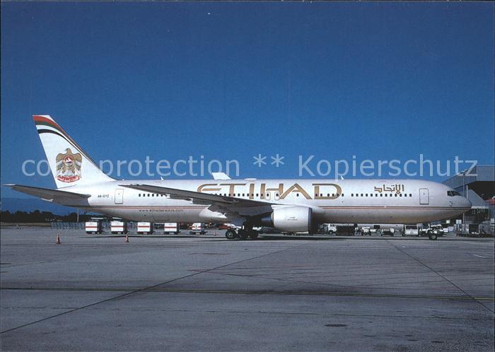 Flugzeuge Zivil Etihad Airways Boeing B767-341ER A6-EYZ c/n 30341/768