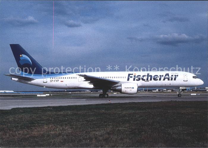 Flugzeuge Zivil Fischer Air Polska Boeing B-757-2Q8 SP-