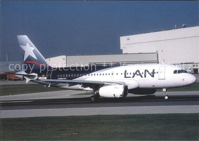 Flugzeuge Zivil Lan Airlines A319-132 D-AVXC C-CPF c/n 2527