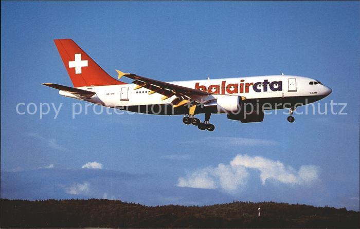Flugzeuge Zivil Balair cta A310-325 HB-IPN cn 672