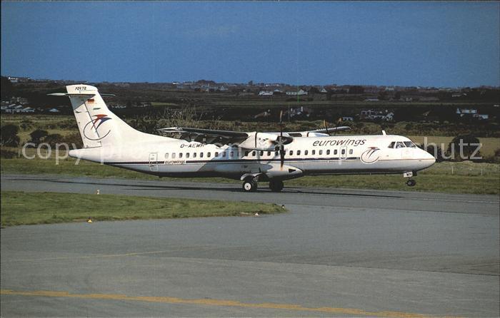 Flugzeuge Zivil Eurowings Aerospatiale Alenia ATR72-212 D-AEWH cn359