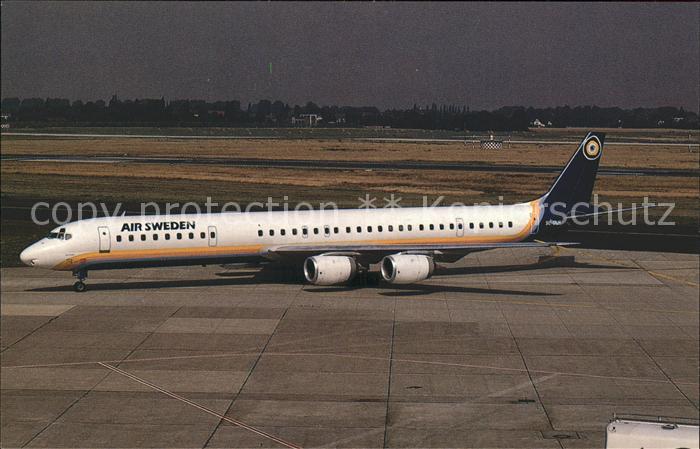 Flugzeuge Zivil Air Sweden McD Douglas DC-8-71 c/n 45994 SE-DLH