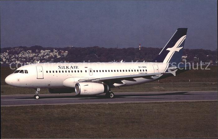 Flugzeuge Zivil SilkAir A319 9V-SBA