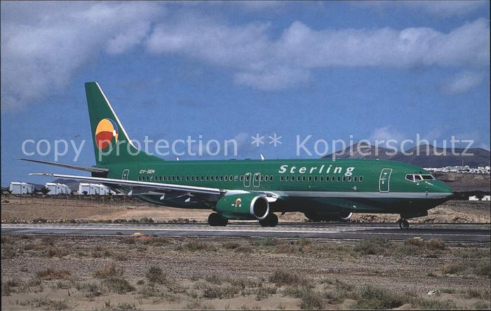 Flugzeuge Zivil Sterling European Airlines Boeing 737-800 OY-SEH