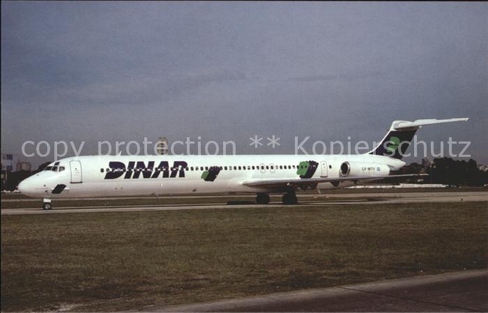 Flugzeuge Zivil Dinar Lineas Aereas Mc Donnell Douglas MD-81 LV-WTY