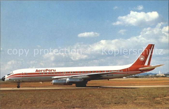 Flugzeuge Zivil AeroPeru McDonnell Douglas DC-8 46027 OB-R-1248