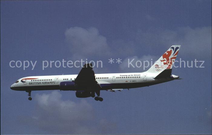 Flugzeuge Zivil Teaming up for Britain British Airways Boeing 757-200 G-BMRC