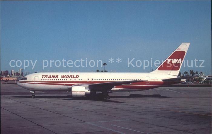 Flugzeuge Zivil TWA Trans World Airlines Boeing B-767-205ER N650TW