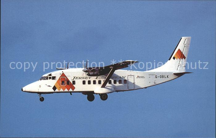 Flugzeuge Zivil Jersey European Airways JEA Shorts 360-200 SD3-60 G-OBLK cn SH37