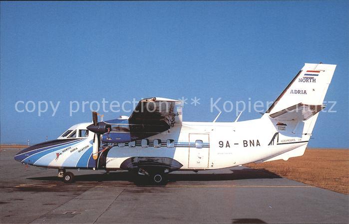Flugzeuge Zivil North Adria Aviation Let 410UVP 9A-BNA cn 851518