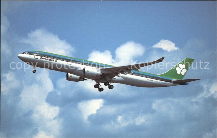 Flugzeuge Zivil Aer Lingus St. Patrick Padraig A330-301 EI-DUB cn 055