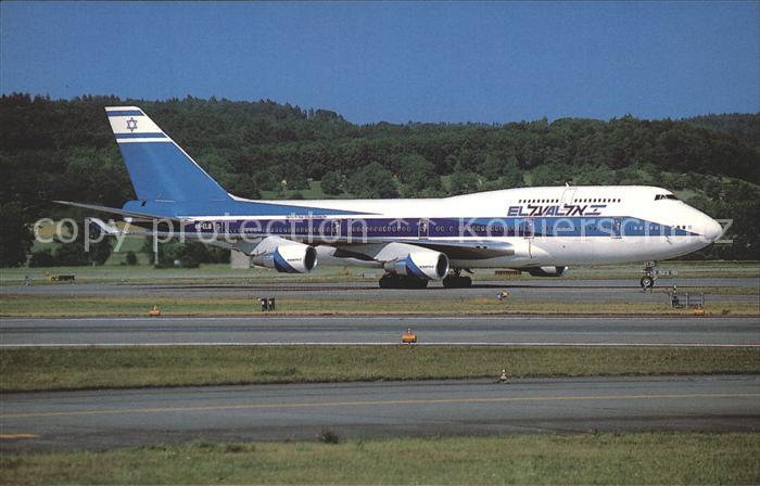 Flugzeuge Zivil EL AL Israel Airlines Boeing 747-458 4X-ELB cn 26056 fn 1032