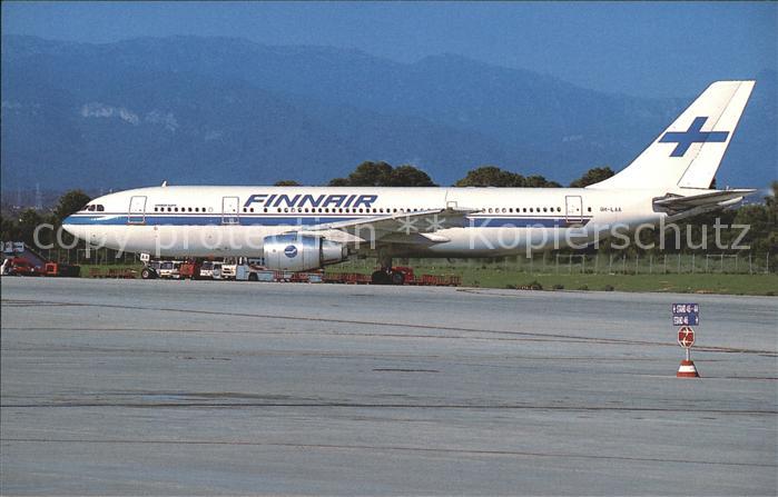 Flugzeuge Zivil Finnair A300B4-203 OH-LAA cn299