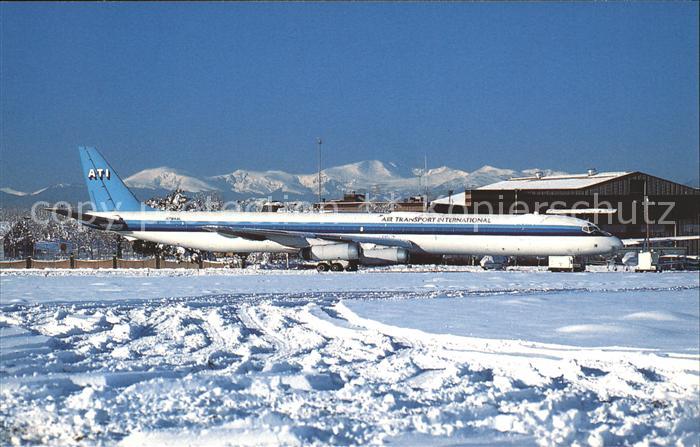 Flugzeuge Zivil Air Transport International ATI McDonnell Douglas DC-8-63F CF N7