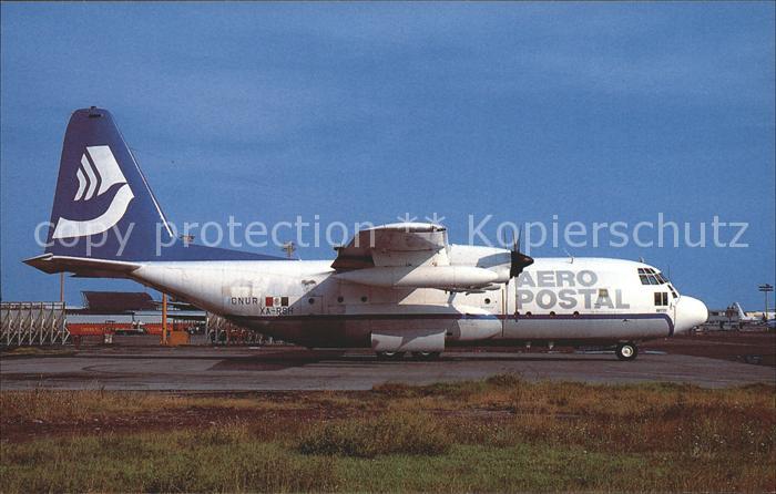 Flugzeuge Zivil Aeropostal Betzy Lockheed L-182 C-130A Hercules XA-RSH cn 1A-322