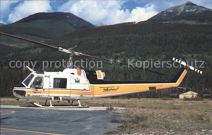 Flugzeuge Zivil Yellowhead Helicopters Bell 204C C-GYHU cn 2053