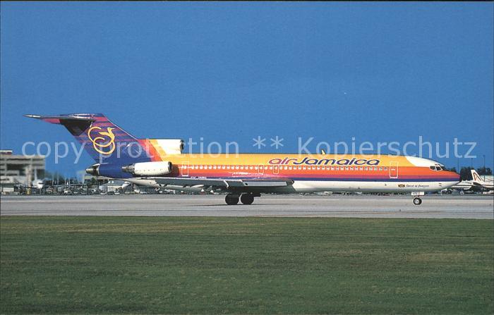 Flugzeuge Zivil Air Jamaica Boeing 727-2J0 Advanced 6Y-JMN cn 21106 fn 1160