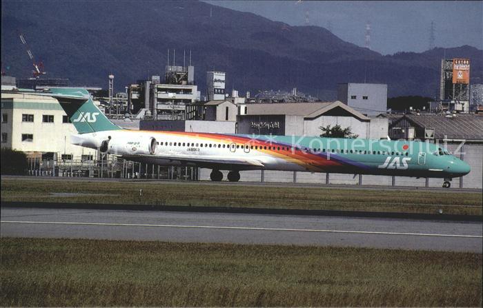Flugzeuge Zivil JAS McDonnell Douglas MD-90 JA8062