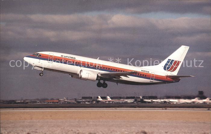 Flugzeuge Zivil United Airlines Boeing 737-322 N301UA c/n 23642
