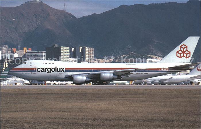 Flugzeuge Zivil Cargolux Boeing 747-200C LX-ACV