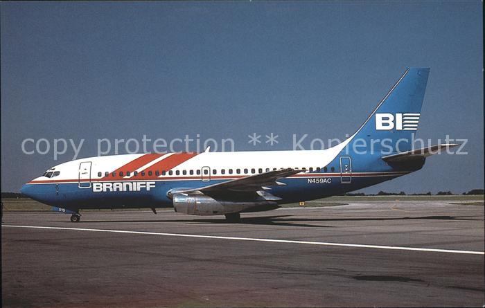 Flugzeuge Zivil Braniff Boeing 737-222 N459AC