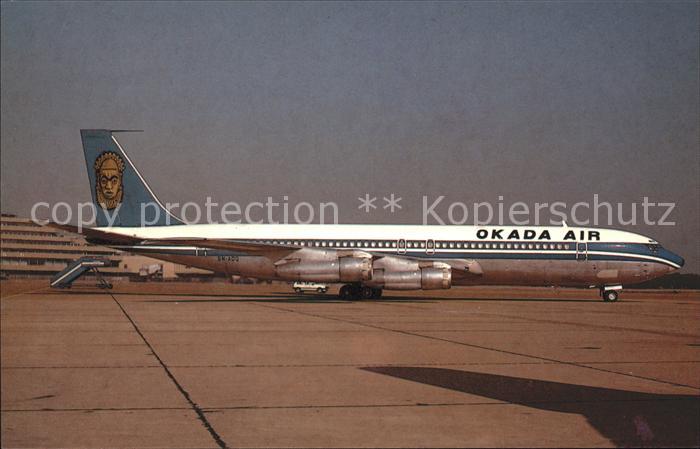Flugzeuge Zivil Okada Air Nigeria Boeing B.707-355C 5N-AOQ c/n 19664