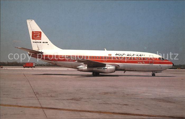 Flugzeuge Zivil Tunis Air Boeing B737-ZW3C Advc. TS-IOU cn 21974