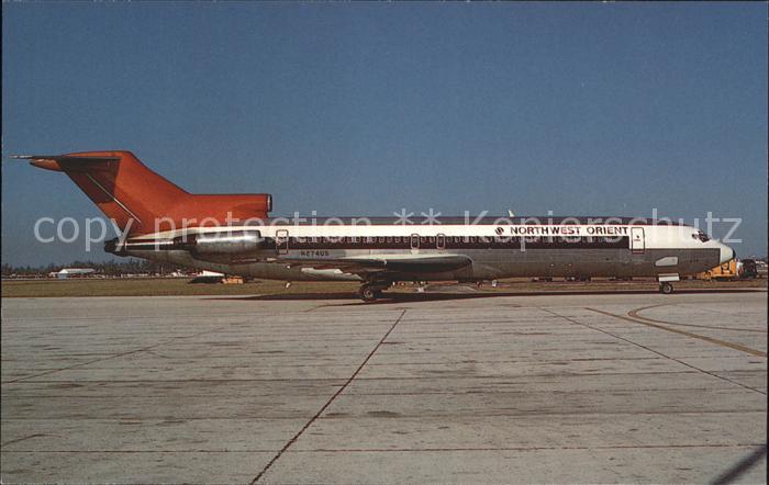 Flugzeuge Zivil Northwest Orient Boeing 727-251 N274US s/n 20296
