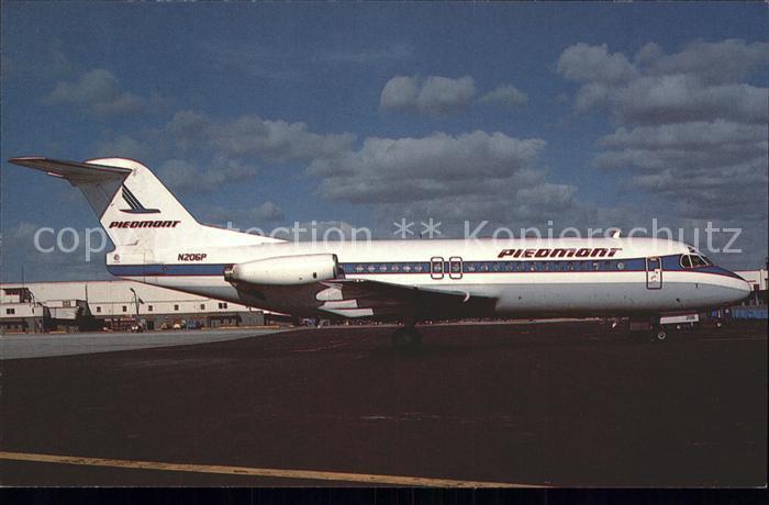 Flugzeuge Zivil Piedmont Fokker F28-4000 N206P s/n 11229