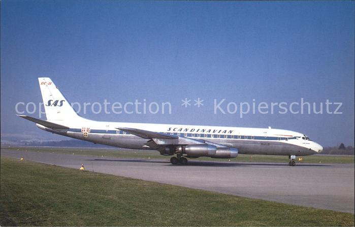Flugzeuge Zivil SAS Scandinavian Douglas Dc-8-30 OY-KTA c/n 45384/50