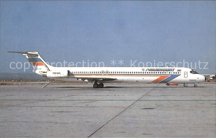 Flugzeuge Zivil Paramount McD Douglas MD-83 G-PATB c/n 49400