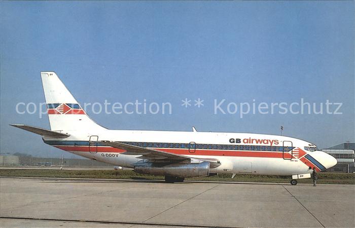 Flugzeuge Zivil GB Airways Boeing B737-2S3 G-DDDV c/n 22633