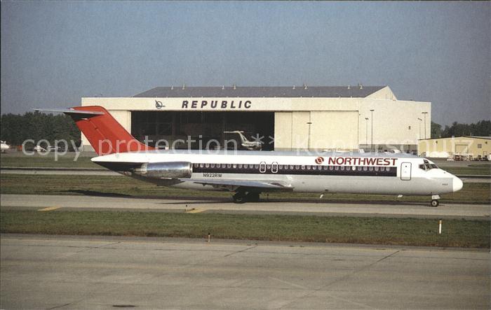 Flugzeuge Zivil Northwest Airlines Mc Donnell Douglas DC-9-31 N922RW c/n 47182