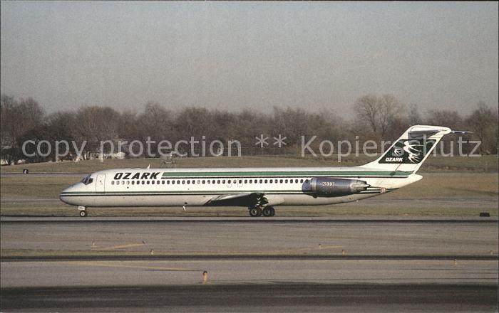 Flugzeuge Zivil Ozark Air Lines McDonnell Douglas Dc-9-41 N933L c/n 47617