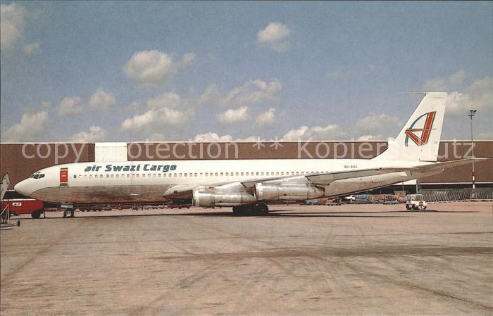 Flugzeuge Zivil Air Swazi Cargo Boeing B-707-344C 3D-ASC c/n 19706