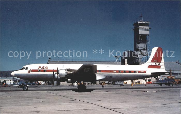 Flugzeuge Zivil PSA Pacific Southwest Airlines Douglas DC-6B N90768 c/n 43845