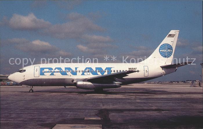 Flugzeuge Zivil Pan Am Boeing 737-222 N69AF s/n 19059