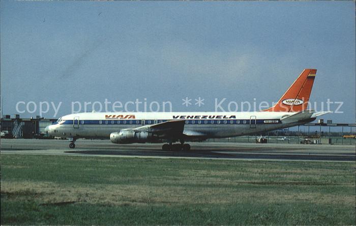 Flugzeuge Zivil Viasa Venezuela Internacional de Aviacion DC-8-53 YV-129C c/n 45