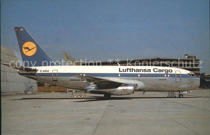 Lufthansa Cargo Boeing 737-230C D-ABGE c/n 20257