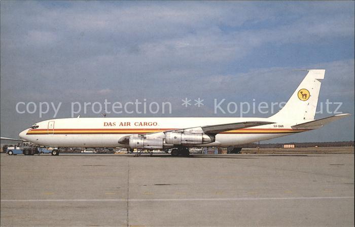 Flugzeuge Zivil Das Air Cargo Boeing 707-321C 5X-DAR c/n 18825